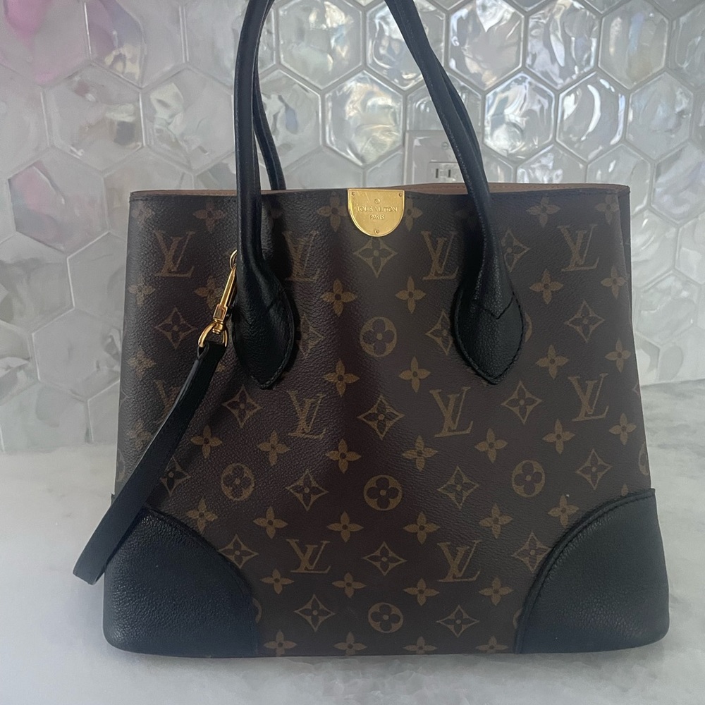 Louis Vuitton - Monogram Flandrin Tote Bag Black